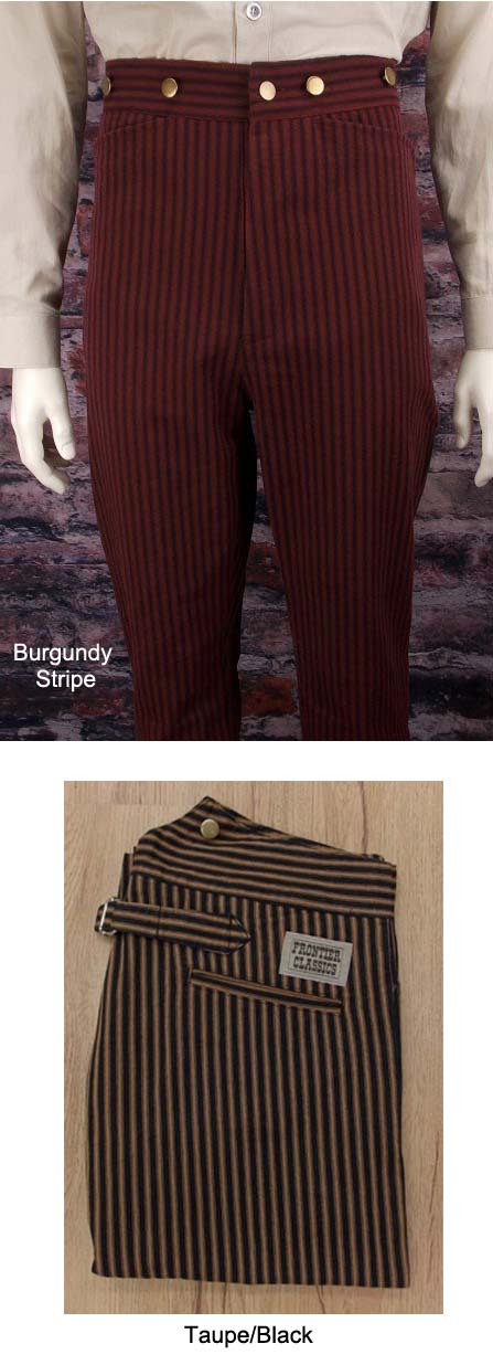 Frontier Classics Outlaw Stripe Trousers | Wild West Mercantile