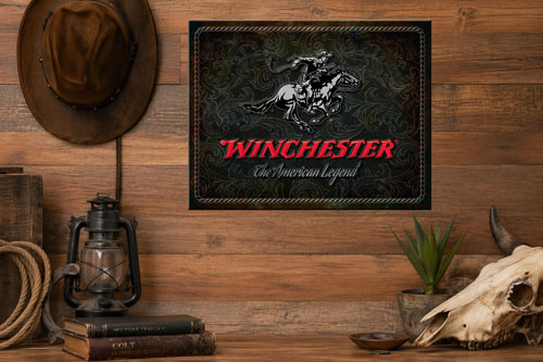 Winchester Tin Sign