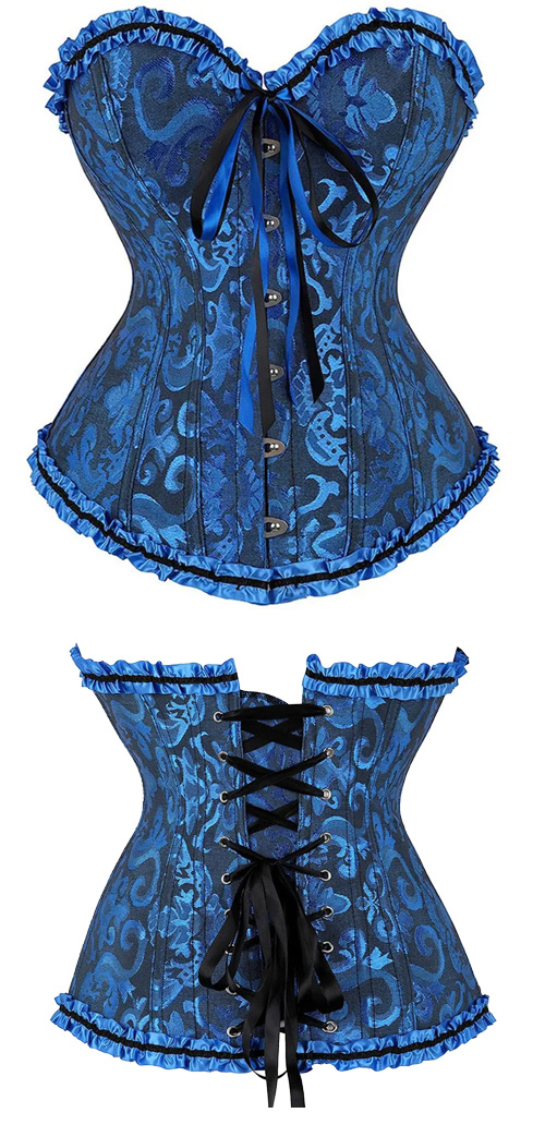 Sweetheart Brocade Corset