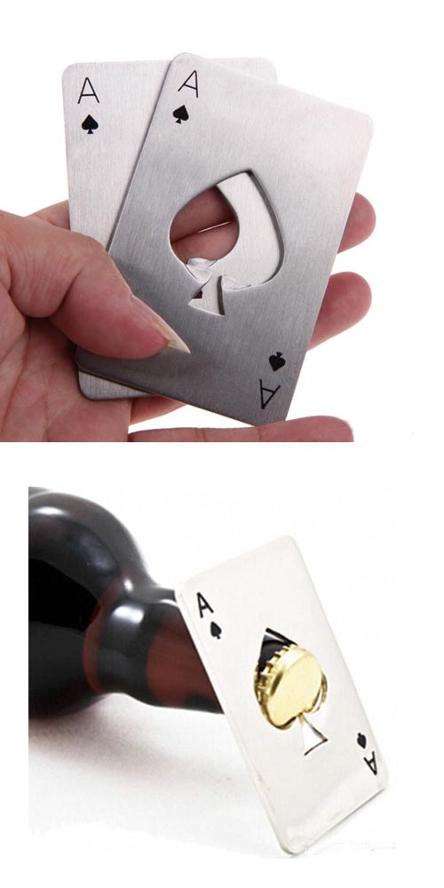 Poker Players Bottle Opener