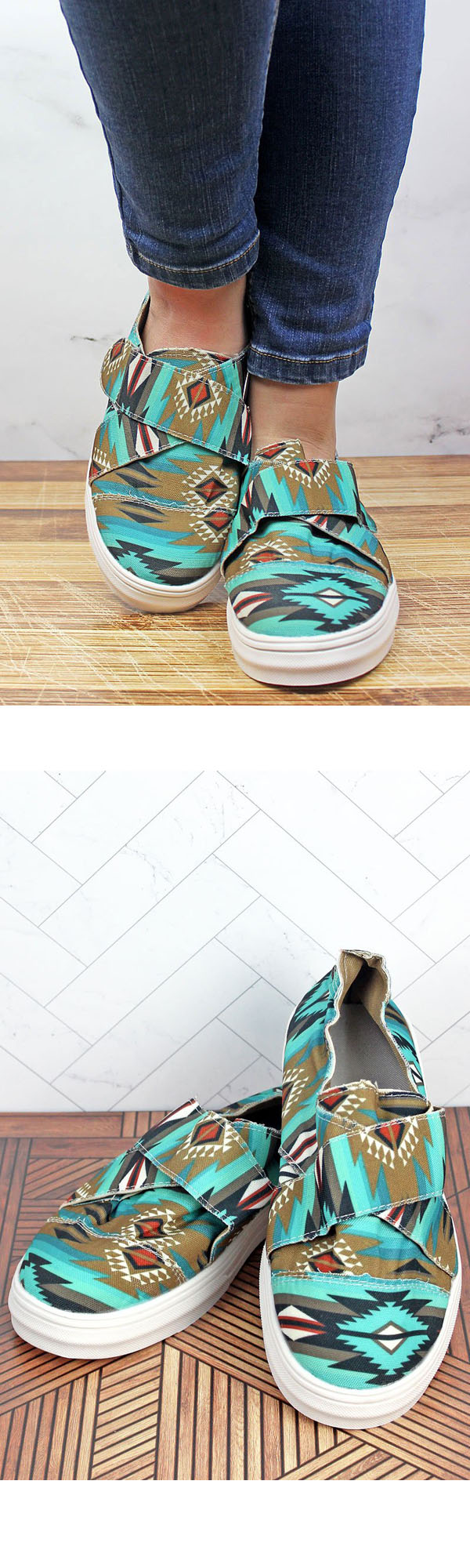 Blue Mesa Criss-Cross Sneakers