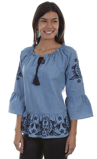Peplum Blouse*