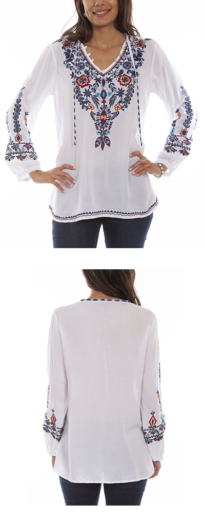 Embroidered Blouse*