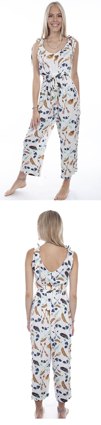 Feather Tank Romper