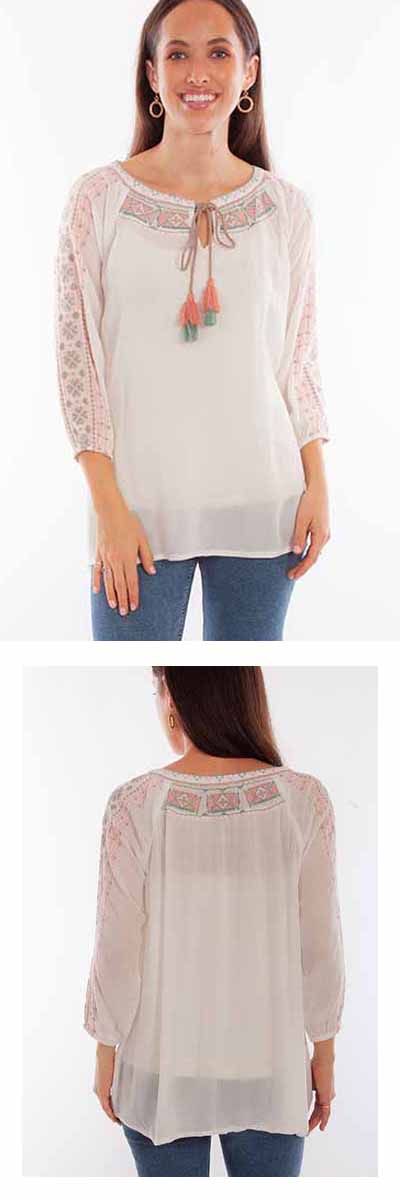 Tie Front Blouse*