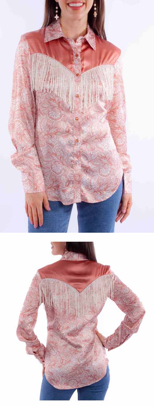 Ladies Fringe Blouse