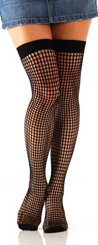 Havana Fish Net Thigh Highs