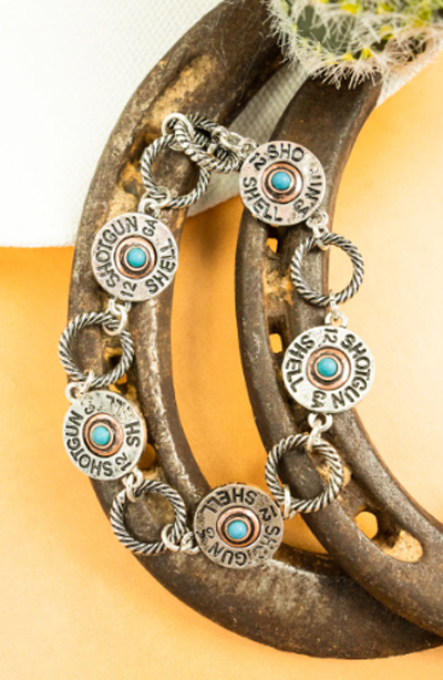 Shotgun Shell Toggle Bracelet