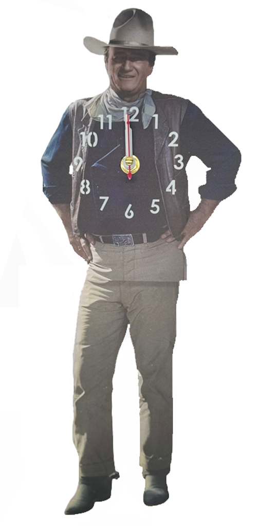 John Wayne Wall Clock