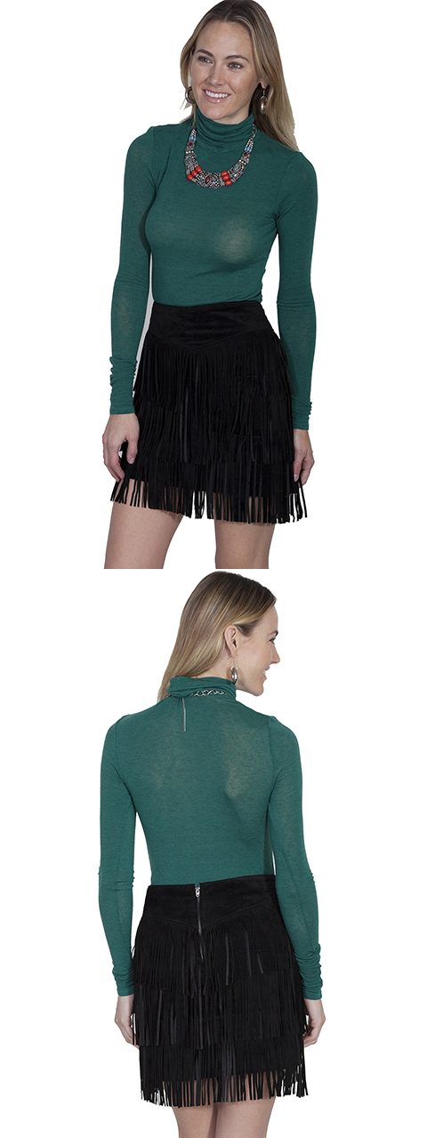 Short Fringe Skirt