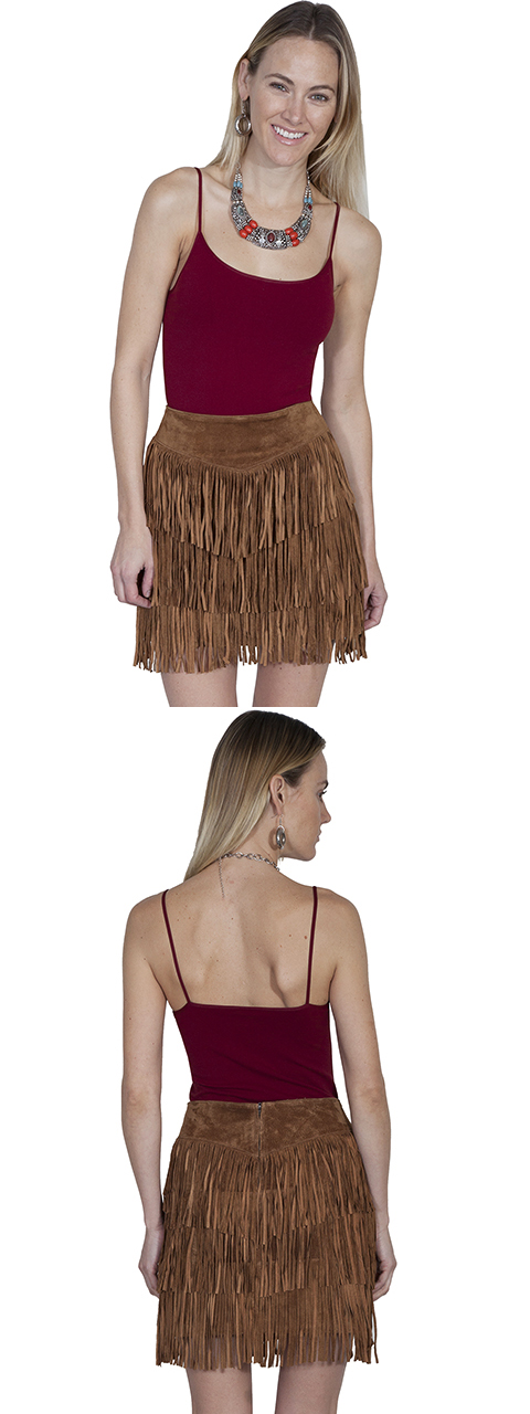 Short Fringe Skirt