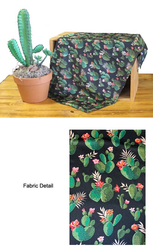 Cactus Silk Scarf