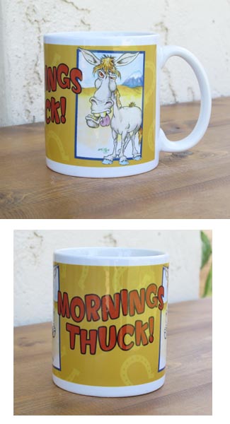Stoneware Mug - Morning Thuck!