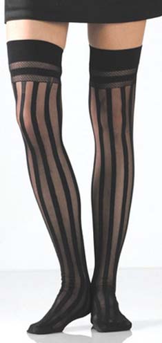 Stripe Thigh Highs