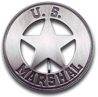 U.S. Marshal Badge (cut of star)