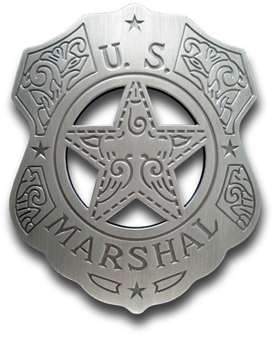 U.S. Marshal Badge (fancy engraved)
