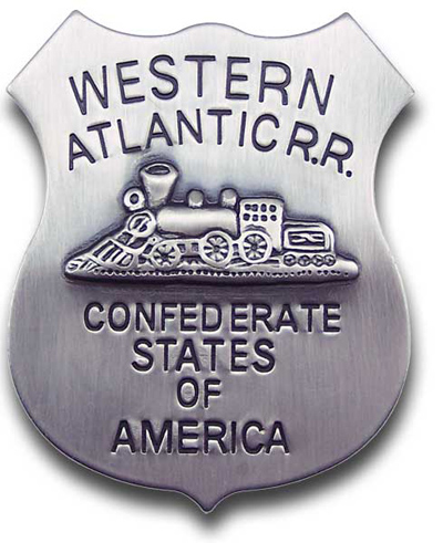 Western Atlantic R.R. / C.S.A. Badge
