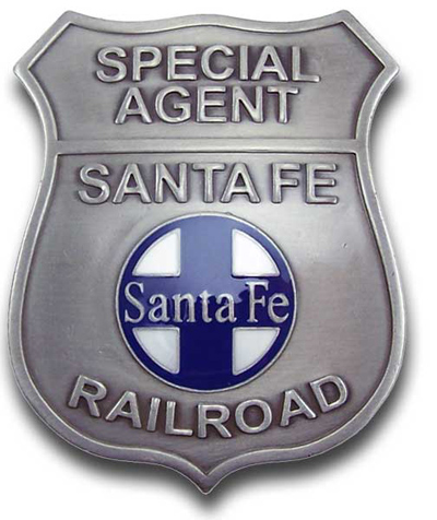Railroad Police Badge