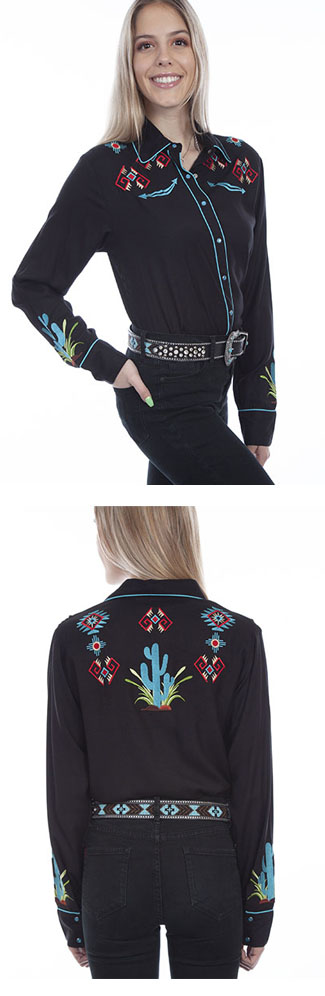 Saguaro Sunset Blouse