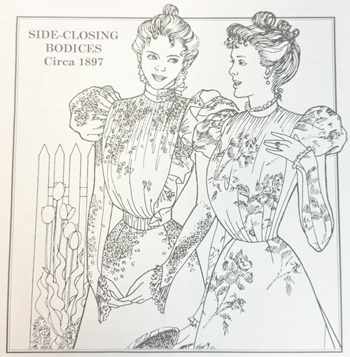 1897 Side-Closing Bodice