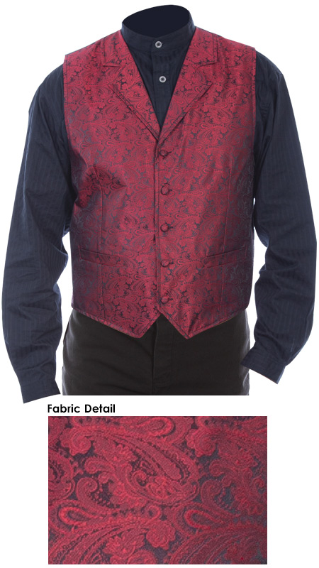 Scarboro Paisley Vest