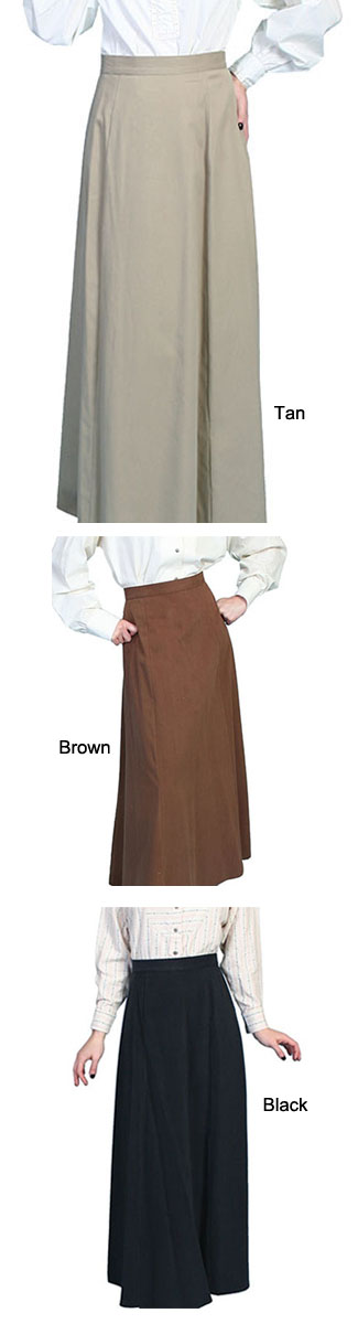 Brushed Twill Gibson Girl Skirt