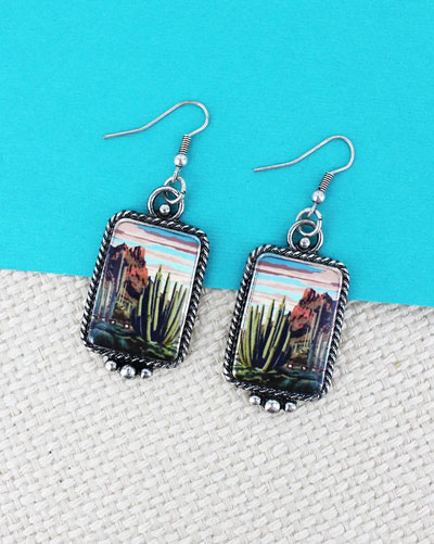 AZ Landscape Earrings