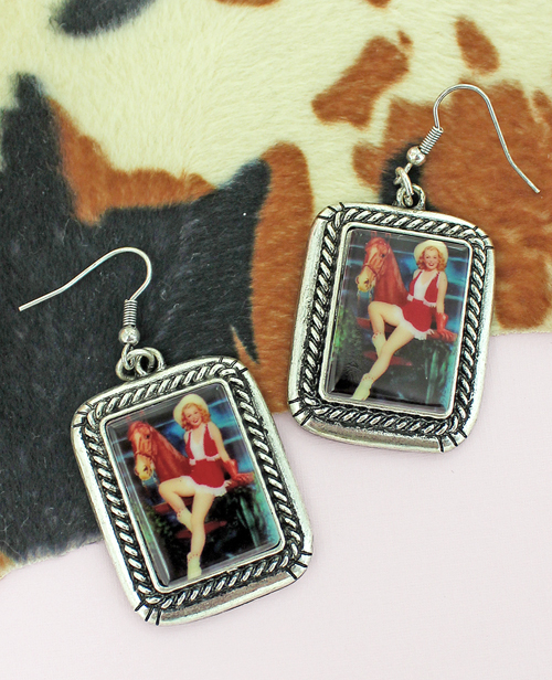 Pinup Cowgirl Earrings