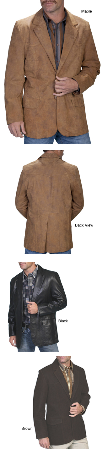 Scully Men's Leather Blazer | Wild West Mercantile