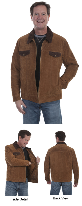 Suede Concealed Carry Jacket