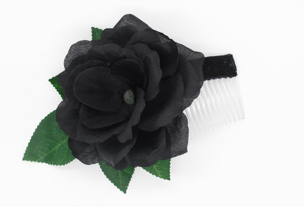 Rose Hair Comb