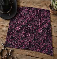 [FashionWest Desert Flower Scarf]