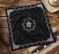 [FashionWest Evening Rose Scarf]