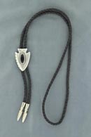 [Double S Arrowhead Bolo Tie]