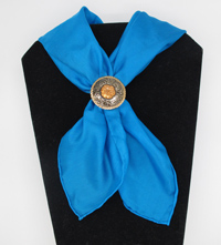 [ Flower Scarf Slide]