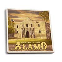 [Lantern Press The Alamo -TX Coaster]
