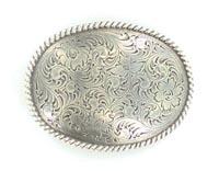 [Nocona Floral Scroll Buckle]