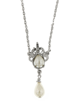 [1928 Jewelry® Tear Drop Necklace]