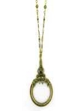 [1928 Jewelry® Magnifying Glass Pendant Necklace  - CLOSE OUT ITEM]