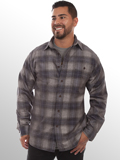 [Farthest Point by Scully Yarn Dyed Corduroy Plaid Shirt]