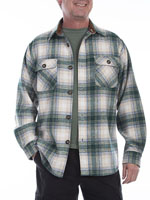 [Scully Flannel Elbow Patch Shirt]