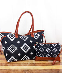 [LIMITED EDITION Midnight Mesa Weekender / Wristlet]