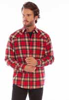 [Farthest Point by Scully Men's Flannel Shirt]