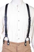 [Wah Maker Leather Suspenders]