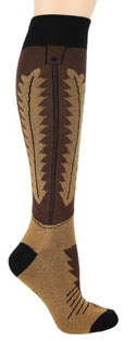 [Foot Traffic Knee High Cowgirl Socks]