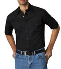 [Wrangler Western Snap Short Shirt]