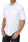 [Wrangler Western Snap Short Shirt]