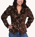 [Wahmaker Ladies Velvet Jacket]