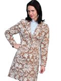 [Wah Maker Floral Tapestry Coat]