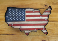 [Western Moments USA Wall Decor]